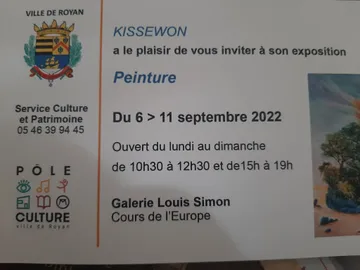 Affiche de l'exposition Kissewon, Peinture